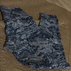 Lululemon align Blue Paisley Print Pants